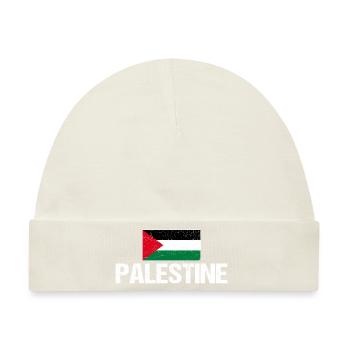 Palestina - Baby Premium Organic Mütze - Naturweiß - Vorne