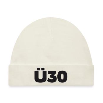 Zum 30. Geburtstag ein Ü30 Shirt - Baby Premium Organic Mütze - Naturweiß - Vorne