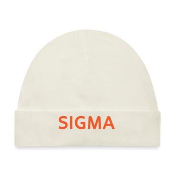 sigma wort - Baby Premium Organic Mütze - Naturweiß - Vorne