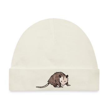 Opossum - Baby Premium Organic Mütze - Naturweiß - Vorne