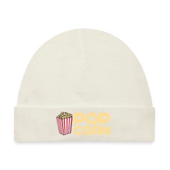 Popcorn - Baby Premium Organic Mütze - Naturweiß - Vorne