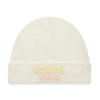 I'm The Sibling That Throw Hands Protective - Baby Premium Organic Mütze - Naturweiß - Vorne