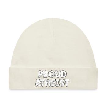 Lustiger Atheist Stolzer Atheist Skeptiker Weihnachten - Baby Premium Organic Mütze - Naturweiß - Vorne