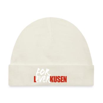 For Ever Leverkusen - Ich mag Leverkusen - Baby Premium Organic Mütze - Naturweiß - Vorne