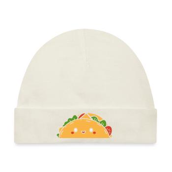 Tacos - Baby Premium Organic Mütze - Naturweiß - Vorne