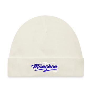 München - Baby Premium Organic Mütze - Naturweiß - Vorne