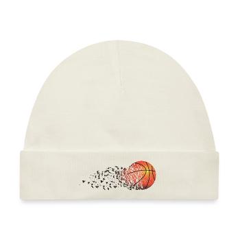 Basketball Decomposing Graphic Art - Baby Premium Organic Mütze - Naturweiß - Vorne
