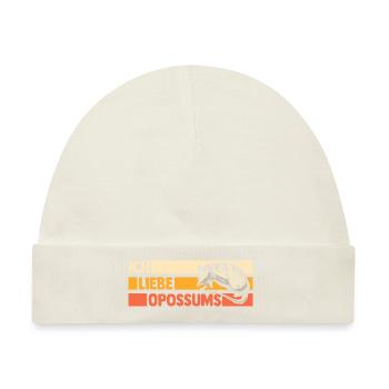 Opossum - Baby Premium Organic Mütze - Naturweiß - Vorne