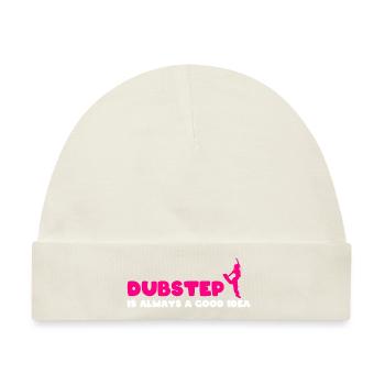 Dubstep-Liebhaber Dubstep-Künstler - Baby Premium Organic Mütze - Naturweiß - Vorne