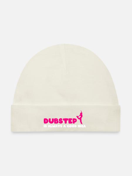 Dubstep-Liebhaber Dubstep-Künstler - Baby Premium Organic Mütze - Naturweiß