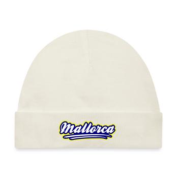 Mallorca Stylisch - Baby Premium Organic Mütze - Naturweiß - Vorne