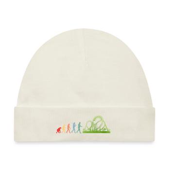 Achterbahn - Baby Premium Organic Mütze - Naturweiß - Vorne