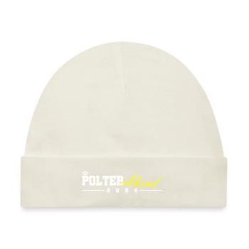Polterabend 2024 - Baby Premium Organic Mütze - Naturweiß - Vorne