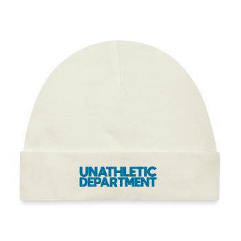 Unathletic Department - Baby Premium Organic Mütze - Naturweiß - Vorne