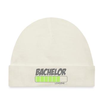 BACHELOR STUDENT - Baby Premium Organic Mütze - Naturweiß - Vorne