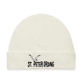 St Peter Ording - Baby Premium Organic Mütze - Naturweiß - Vorne