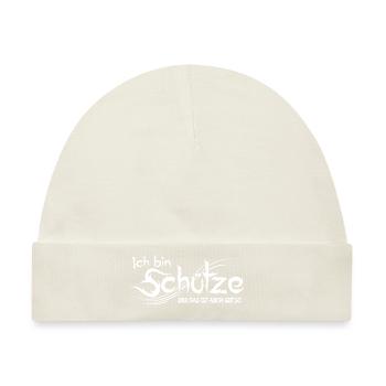 Schütze - Baby Premium Organic Mütze - Naturweiß - Vorne
