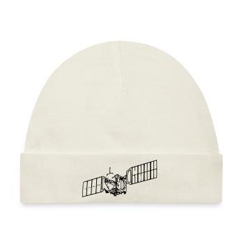 Satellit - Baby Premium Organic Mütze - Naturweiß - Vorne