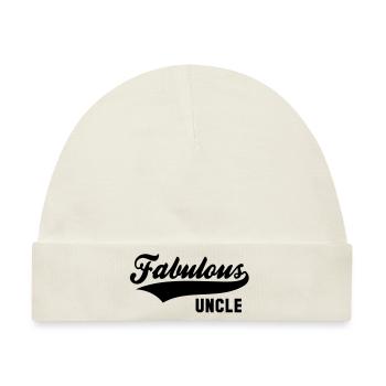 Fabulous UNCLE - Baby Premium Organic Mütze - Naturweiß - Vorne