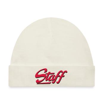 staff - Baby Premium Organic Mütze - Naturweiß - Vorne