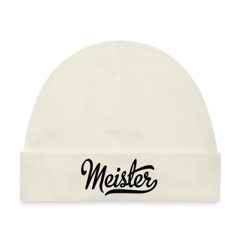 Meister - Baby Premium Organic Mütze - Naturweiß - Vorne