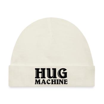 Hug Machine - Baby Premium Organic Mütze - Naturweiß - Vorne