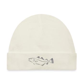 Dorsch Fisch - Baby Premium Organic Mütze - Naturweiß - Vorne