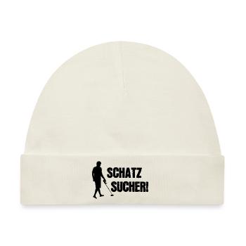 Schatzsucher - Baby Premium Organic Mütze - Naturweiß - Vorne