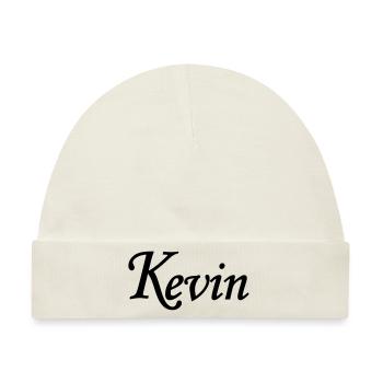 kevin - Baby Premium Organic Mütze - Naturweiß - Vorne