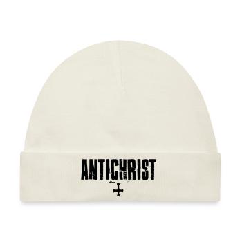 Antichrist Lucifer 666 - Baby Premium Organic Mütze - Naturweiß - Vorne