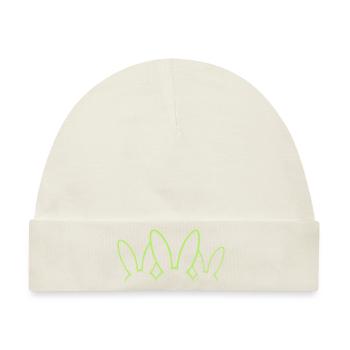 Ostern - Hasen Ohren - Baby Premium Organic Mütze - Naturweiß - Vorne