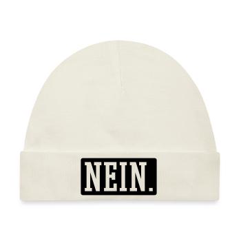 Nein - Baby Premium Organic Mütze - Naturweiß - Vorne