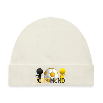 Dortmund - Baby Premium Organic Mütze - Naturweiß - Vorne