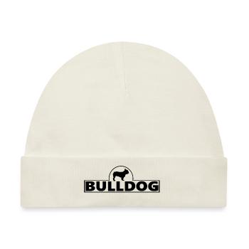 BULLDOG - Baby Premium Organic Mütze - Naturweiß - Vorne