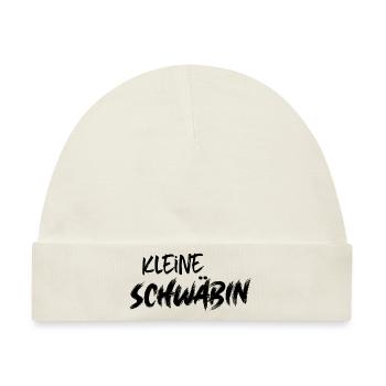 Nachwuchs Schwabe Schwaben Spätzle Kehrwoche - Baby Premium Organic Mütze - Naturweiß - Vorne