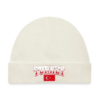 Türkei - Baby Premium Organic Mütze - Naturweiß - Vorne