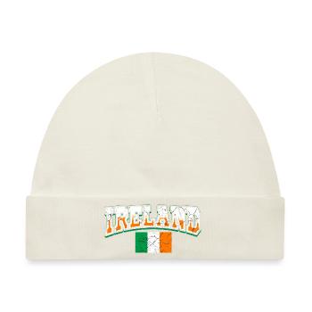Irland Fan - Baby Premium Organic Mütze - Naturweiß - Vorne