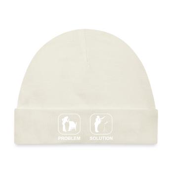 Dirigenten Geschenk Dirigieren Dirigent Musik - Baby Premium Organic Mütze - Naturweiß - Vorne