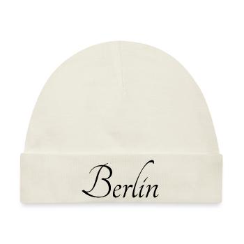 Berlin berlin - Baby Premium Organic Mütze - Naturweiß - Vorne