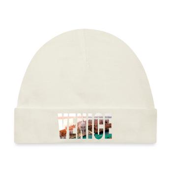 venice venedig - Baby Premium Organic Mütze - Naturweiß - Vorne