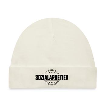 Sozialarbeiter Beruf - Baby Premium Organic Mütze - Naturweiß - Vorne