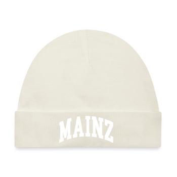 Mainz - Baby Premium Organic Mütze - Naturweiß - Vorne