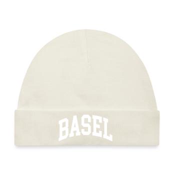 Basel - Baby Premium Organic Mütze - Naturweiß - Vorne
