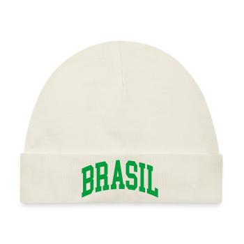 Brasilien - Baby Premium Organic Mütze - Naturweiß - Vorne