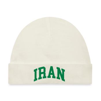 Iran - Baby Premium Organic Mütze - Naturweiß - Vorne