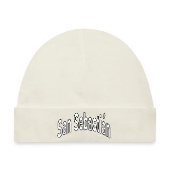 San Sebastián - Baby Premium Organic Mütze - Naturweiß - Vorne