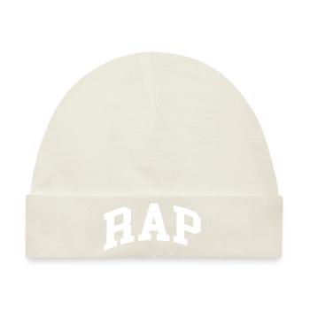 Rap - Baby Premium Organic Mütze - Naturweiß - Vorne