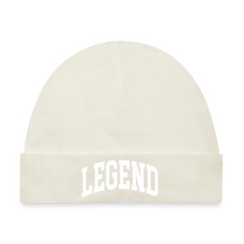 Legend - Baby Premium Organic Mütze - Naturweiß - Vorne