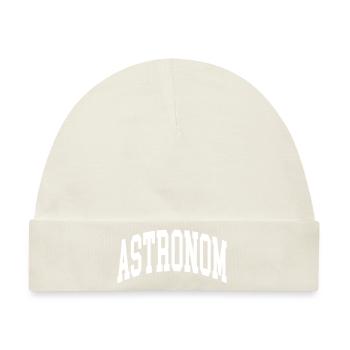 Astronom - Baby Premium Organic Mütze - Naturweiß - Vorne