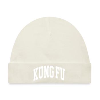 Kung Fu - Baby Premium Organic Mütze - Naturweiß - Vorne
